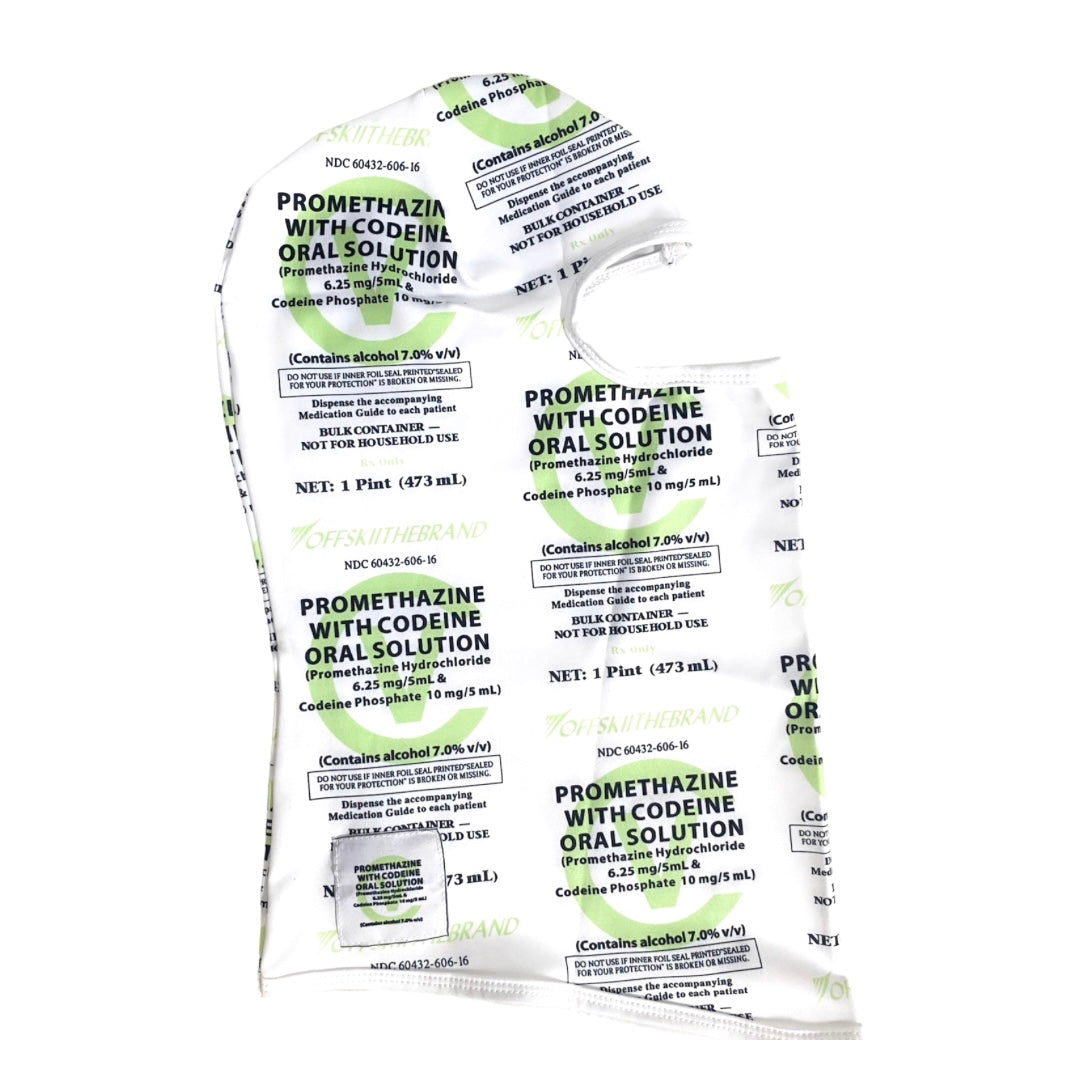 Offskiithebrand skii mask green