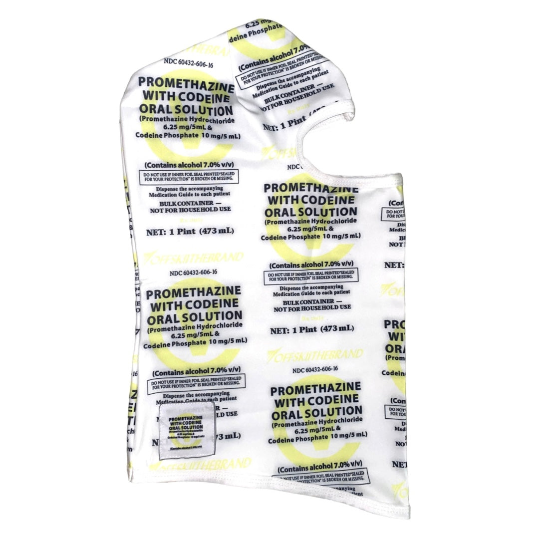 Offskiithebrand skii mask yellow